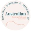 Officially endorsed and approved by the Australian Babywearing Association