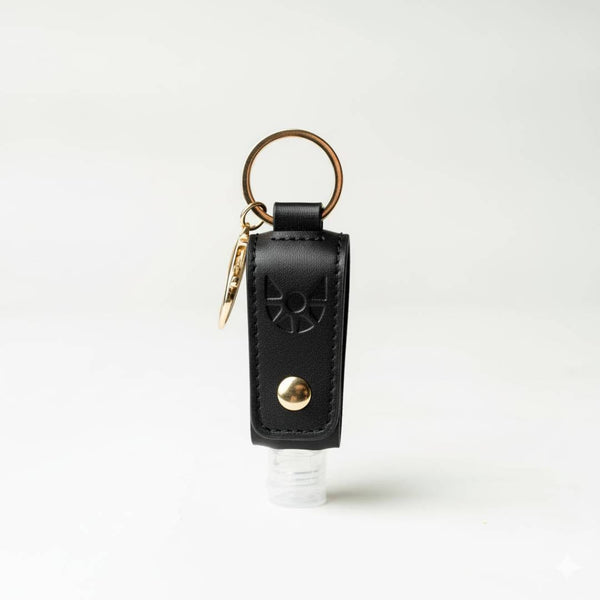Hackerlily Hand Sanitiser Keyring - Black