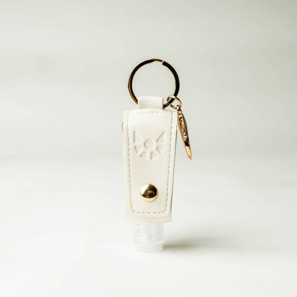 Hackerlily Hand Sanitiser Keyring - Sand
