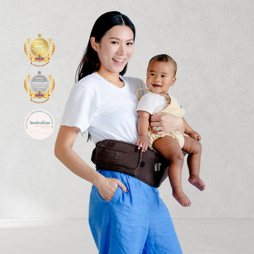 HipSurfer Hip Carrier - Chocolate Corduroy