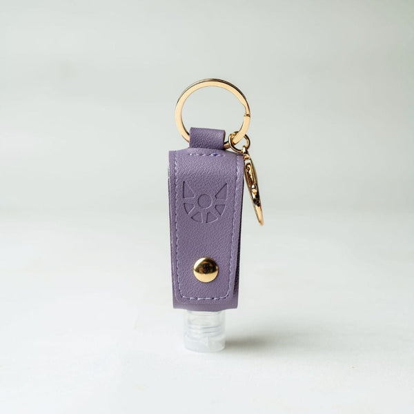 Hackerlily Hand Sanitiser Keyring - Purple